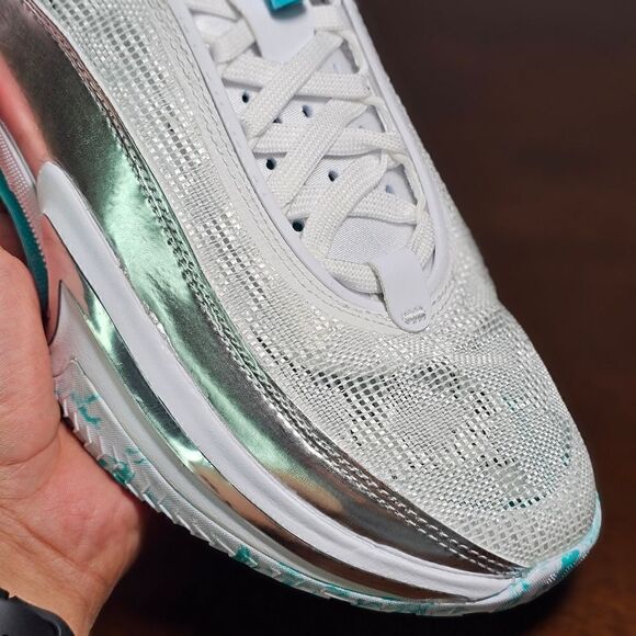 Nike Air Jordan XXXVI 36 Low PF Guo Ailun Women's 10.5 Silver Jade DM9032-130 - Picture 11 of 17